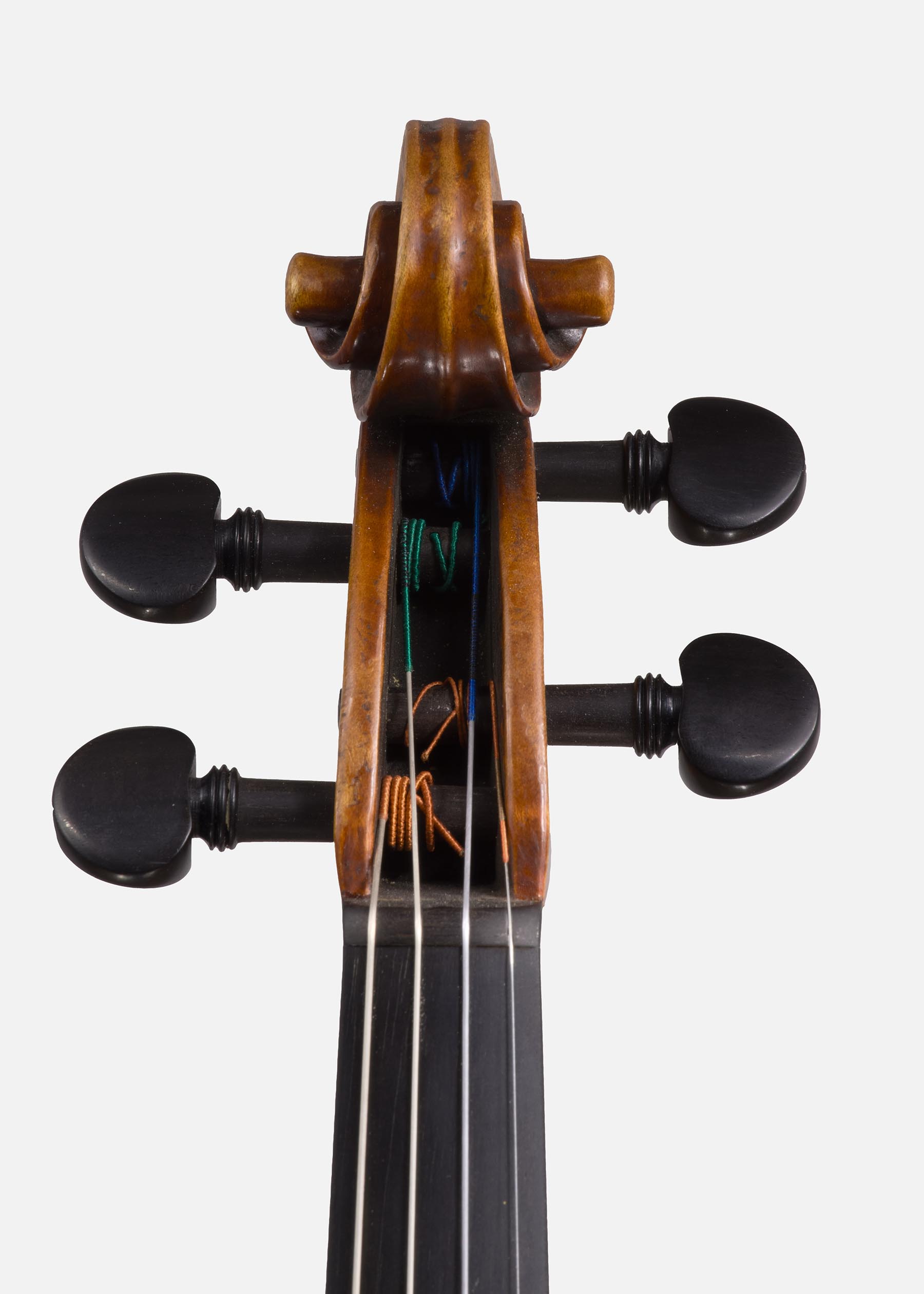 Violin, modelled after a violin by Guarneri del Gesu, 2026. Crawford Instruments