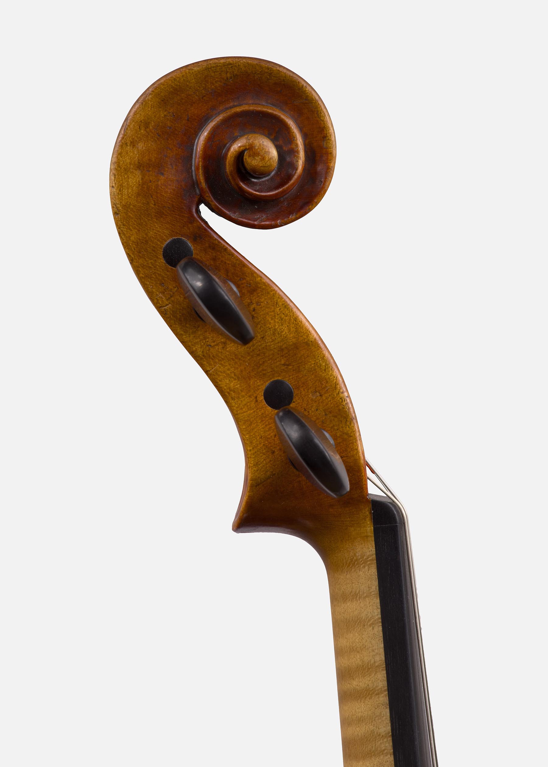 Violin, modelled after a violin by Guarneri del Gesu, 2026. Crawford Instruments