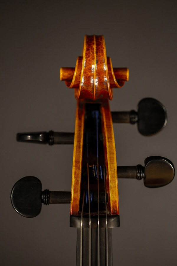 Cello, Nach einem Modell von A. Guarneri. Ian McWilliams, 2017. Crawford Instruments